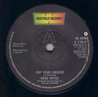 POP YOUR FINGERS / I WONDER WHERE YOU ARE TONIGHT