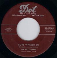 LOVE WALKED IN / TO BE ALONE