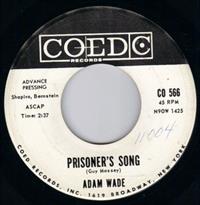 PRISIONERS SONG / THEM THERE EYES- PROMO PRESSING