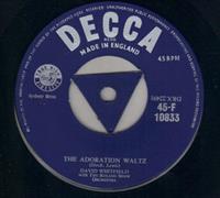 THE ADORATION WALTZ / IF I LOST YOU (tri centre)