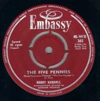 THE FIVE PENNIES / FIVE PENNY SAINTS (looks unplayed)