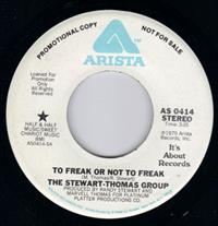 TO FREAK OR NOT TO FREAK / MONO - PROMO PRESSING