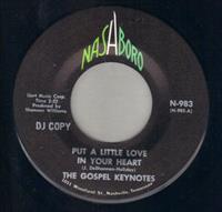 PUT A LITTLE LOVE IN YOUR HEART / HAVE A LITTLE FAITH IN THE LORD - PROMO - gospel