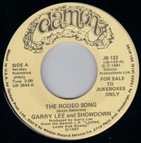 THE RODEO SONG / CAJUN BOOGIE - PROMO PRESSING