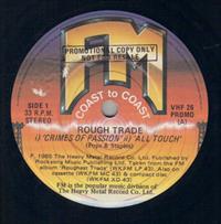 CRIMES OF PASSION/ALL TOUCH / GRADE B MOVIE/HIGH SCHOOL - 33RPM - PROMO