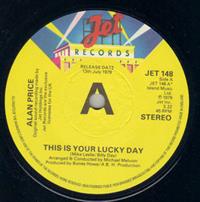 THIS IS YOUR LUCKY DAY / GROOVY TIMES - PROMO -looks unplayed