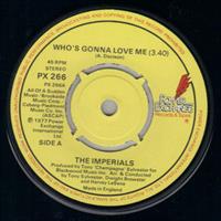 WHO'S GONNA LOVE ME / CAN YOU IMAGINE - looks unplayed