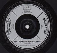 DON'T PLAY ANOTHER LOVE SONG - PROMO