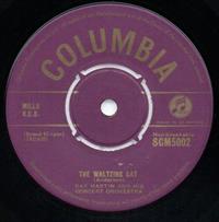 THE WALTZING CAT / MARCHING STRINGS - gold text