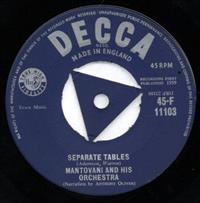 SEPARATE TABLES / FASCINATION - tri centre