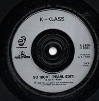 SO RIGHT / REMIX EDIT