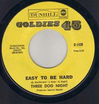 EASY TO BE HARD / NOBODY