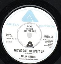 WE'VE GOT TO SPLIT UP / THE JAZZ PIANIST