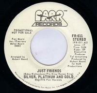 JUST FRIENDS / MONO - PROMO PRESSING