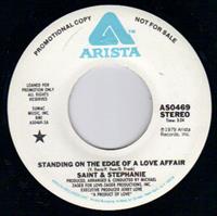 STANDING ON THE EDGE OF A LOVE AFFAIR / PROMO PRESSING