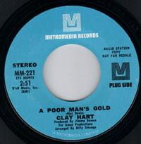 A POOR MANS GOLD / MONO - PROMO PRESSING