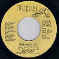 HIDE YOUR LOVE / MONO - PROMO PRESSING