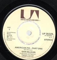 AMERICAN PIE -PART ONE / PART TWO