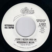 (THINK I BETTER) HOLD ON / PROMO PRESSING