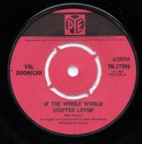 IF THE WORLD STOPPED LOVIN' / I'D RATHER THINK OF YOU - looks unplayed