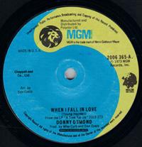 WHEN I FALL IN LOVE / ARE YOU LONESOME TONIGHT