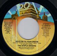 HOLD ON TO YOUR DREAM / MONO - PROMO PRESSING