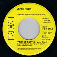 TAKE IT EASY (IN YOUR MIND) / ALABAMA WILD MAN - PROMO