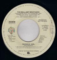 REDNECK GIRL - PROMO PRESSING